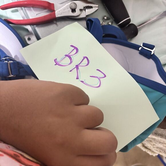 NWT Swimsuits For All Green Bikini Bra Top Adjustable Straps Padded sz 20 - Picture 8 of 8